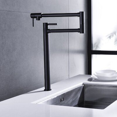 Deck-Mount Pot Filler