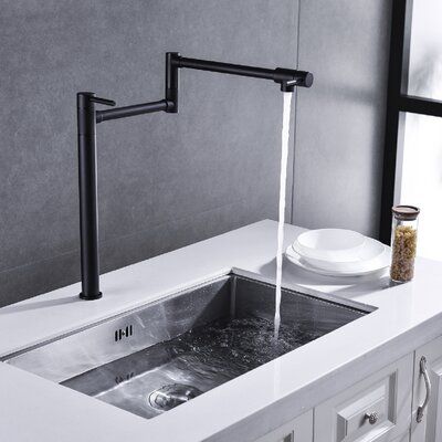 Deck-Mount Pot Filler