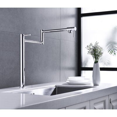 Deck-Mount Pot Filler